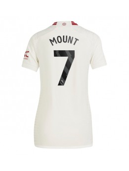 Manchester United Mason Mount #7 Ausweichtrikot für Frauen 2023-24 Kurzarm